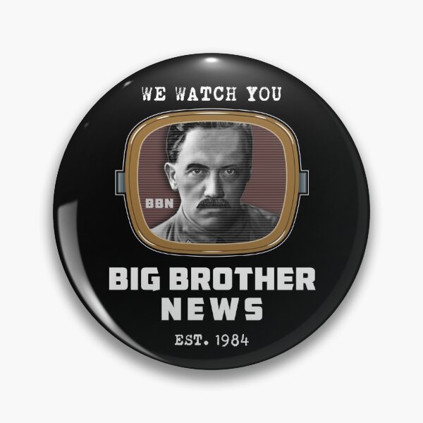 Item preview, BBN Big Brother News 1984 Big Brother is Watching 2+2=5 designed and sold by twHistory.