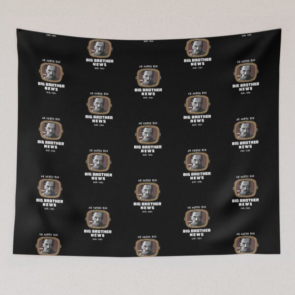 Item preview, BBN Big Brother News 1984 Big Brother is Watching 2+2=5 designed and sold by twHistory.