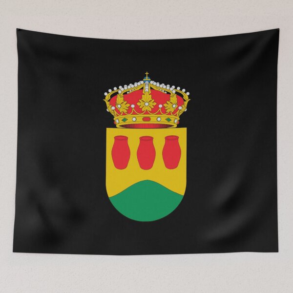 Item preview, alcorcon flag coat of arms designed and sold by mikoala50.