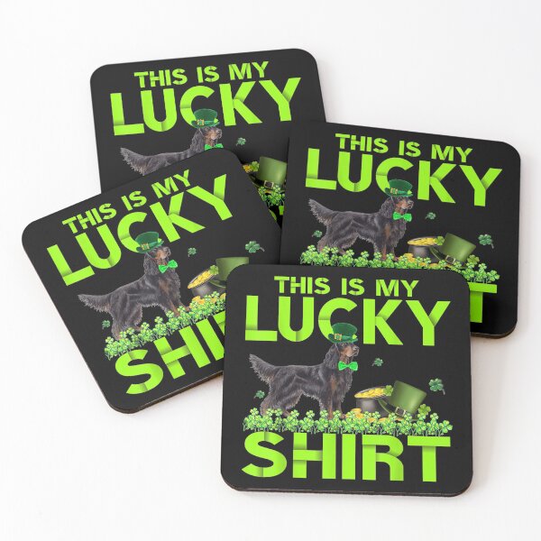 Item preview, This Is My Lucky Dog Gift Gordon Setter Dog Patrick Day designed and sold by toniobnd51.