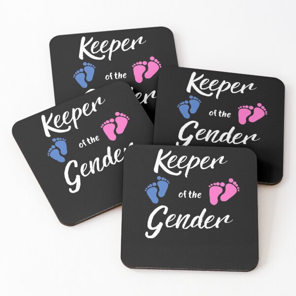 Item preview, Keeper of the Gender Reveal Pink Blue Secret Gift designed and sold by Emerg-Apparel.