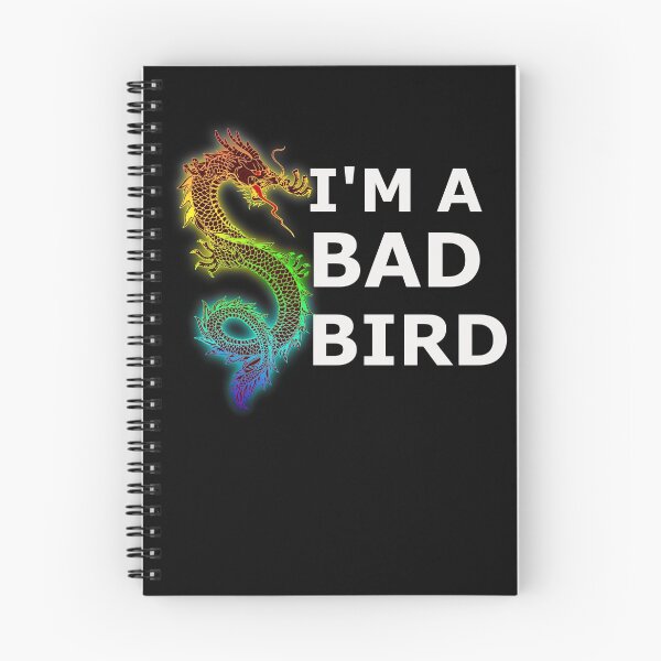 Item preview, I am a bad bird designed and sold by KarmaRoots.