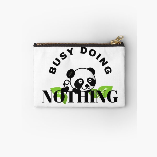 Item preview, BUSY DOING NOTHING, PANDA, LAZY PANDA,  designed and sold by R B Chrystal.