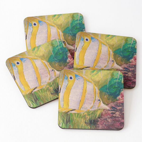 Item preview, Gouache Saltwater Fish Painting  designed and sold by paigecaffarel.