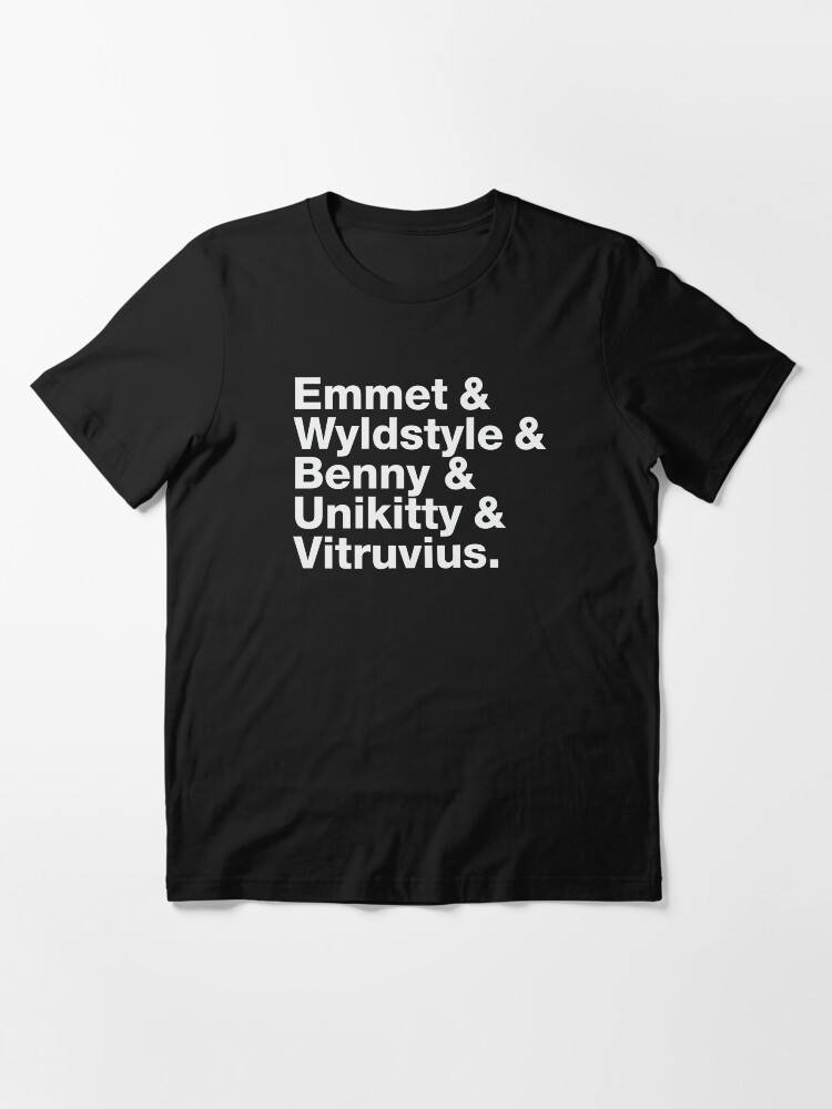 Thumbnail 3 of 7, Essential T-Shirt, Brick Names designed and sold by futuristicvlad.