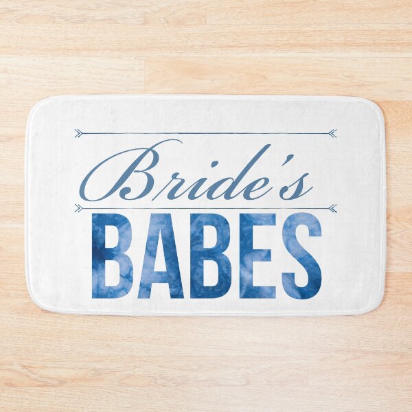 Item preview, Bride's Babe Blue tie dye designed and sold by Yviemakes.