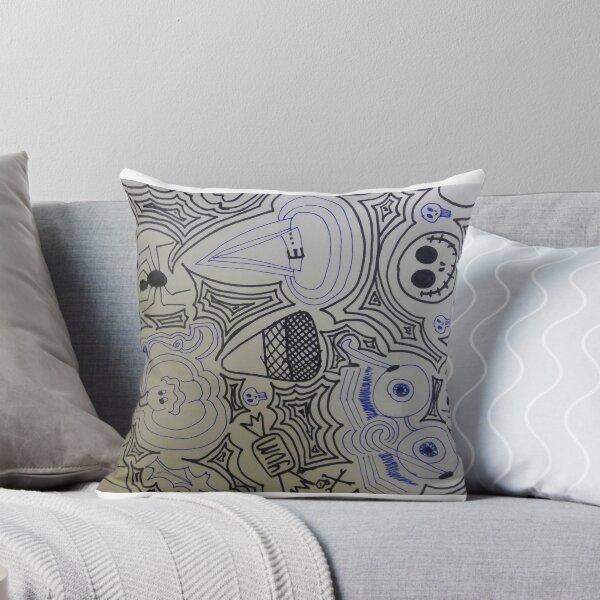 Item preview, Halloween Doodle and Spooky Pattern  designed and sold by Maizy-a.