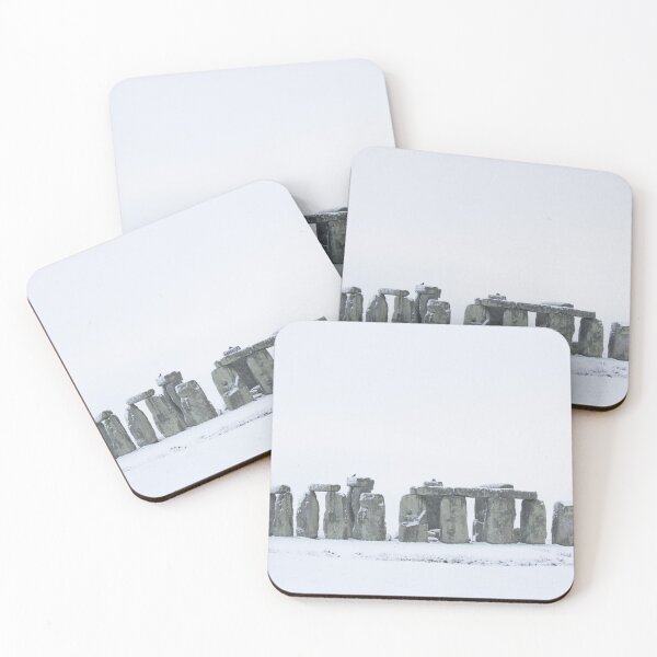 Item preview, Stonehenge in the snow designed and sold by Madeleine Cardozo.