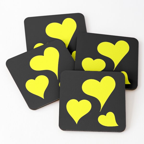 Item preview, Valentines Pattern Yellow Hearts - Enjoy Every Moment designed and sold by yasmh.