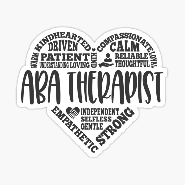 Item preview, ABA therapist, behavior analyst designed and sold by mbdesign23.