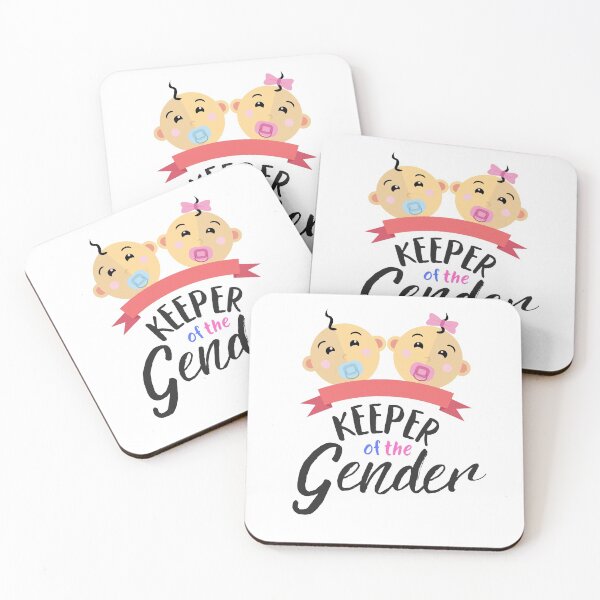 Item preview, Keeper of the Gender Reveal Pink Blue Secret Gift designed and sold by Emerg-Apparel.