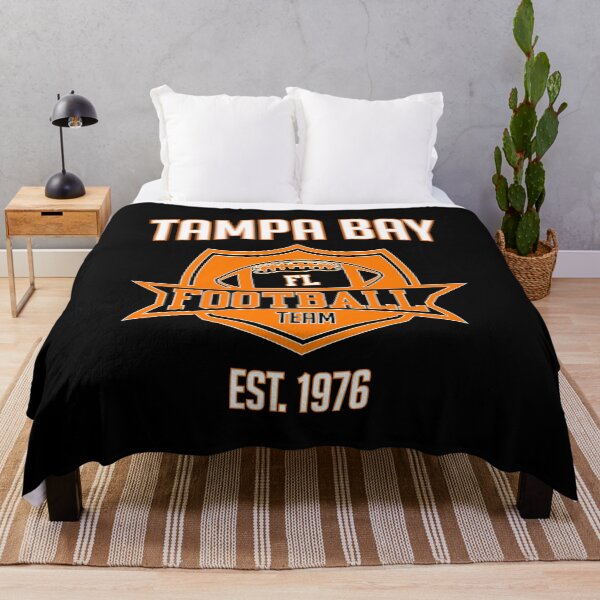 Item preview, Vintage Goalline Tampa Bay Football Team Orange White Art Gameday Sport Buccaneers Gifts designed and sold by JamesCarthyArt.