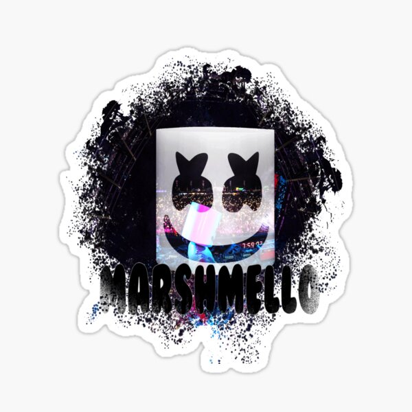 Art Marshmello DJ Sticker