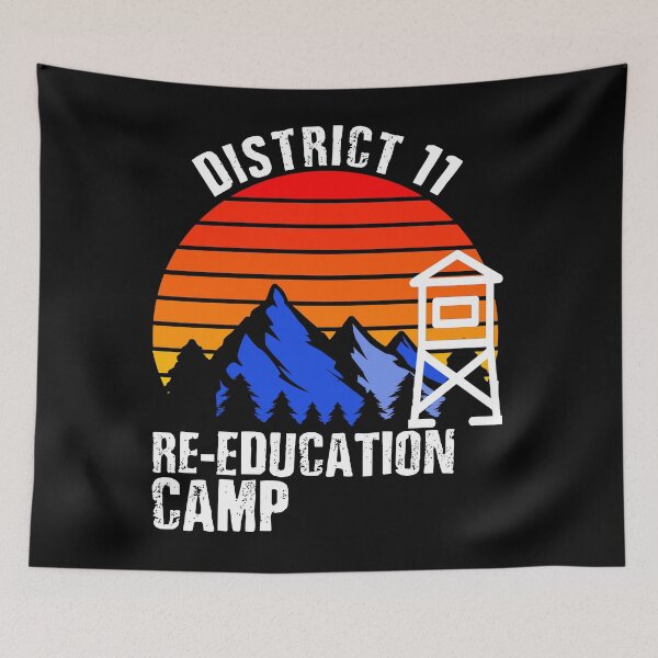 Item preview, district 11 re-education camp designed and sold by PERsonalthreads.