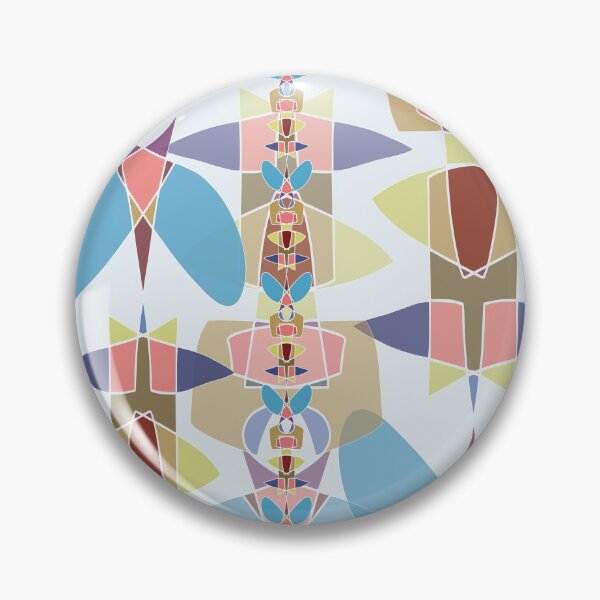 Item preview, Chain of Colorful Shapes No. 11-01 designed and sold by SterreStudio.