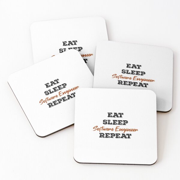 Item preview,  Eat repeat Software engineer Repeat designed and sold by ThebestArtshop.