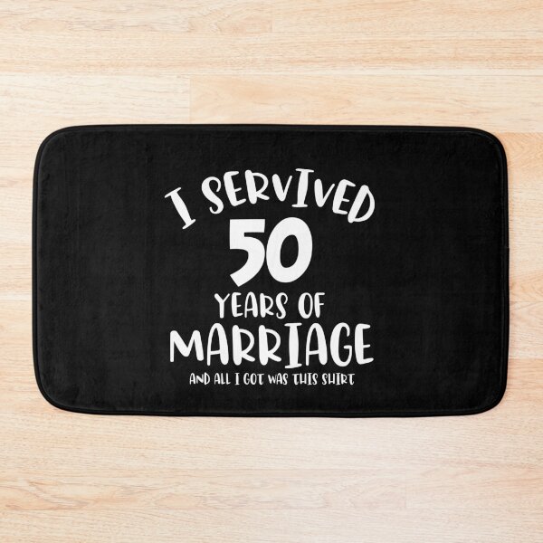 Item preview, couple gift 50th wedding anniversary husband and wife 50 years designed and sold by dianoo.