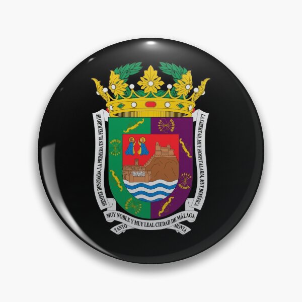 Item preview, malaga flag coat of arms designed and sold by mikoala50.