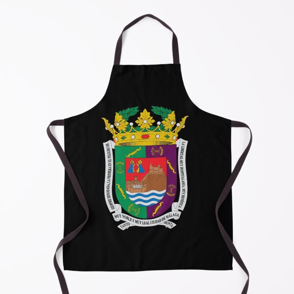 Item preview, malaga flag coat of arms designed and sold by mikoala50.