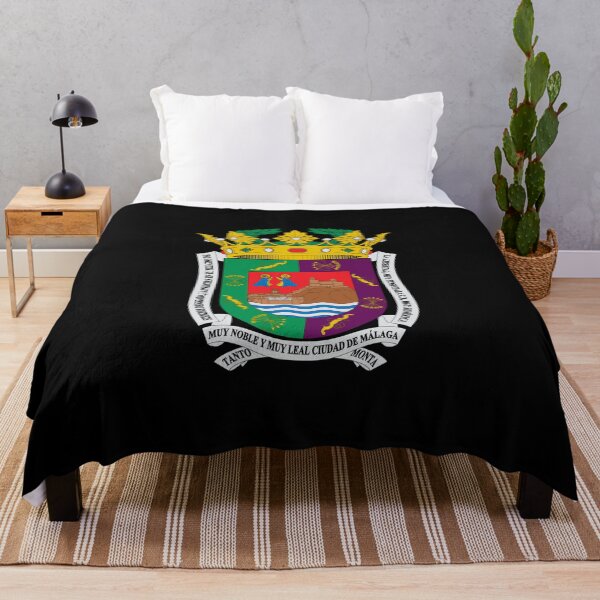 Item preview, malaga flag coat of arms designed and sold by mikoala50.