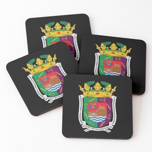 Item preview, malaga flag coat of arms designed and sold by mikoala50.
