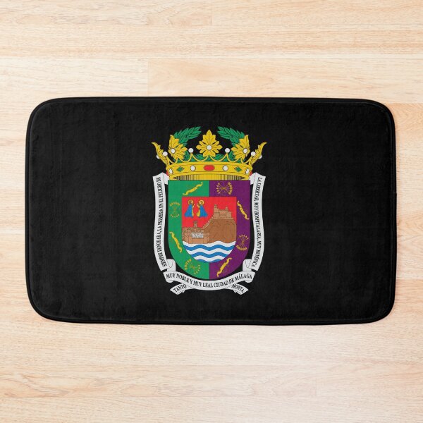 Item preview, malaga flag coat of arms designed and sold by mikoala50.
