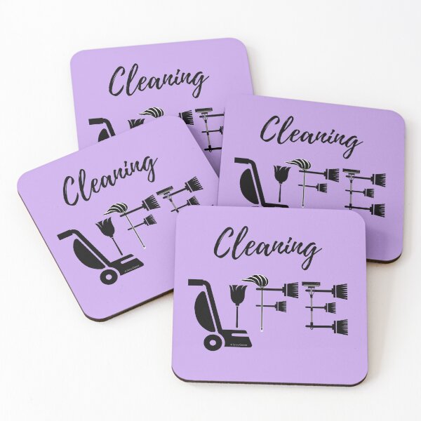 Item preview, Cleaning Life Fun Vacuum Mop And Broom Housekeeping Lady Gifts designed and sold by SavvyCleaner.