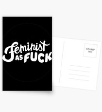 Feminist as Fuck Postcards