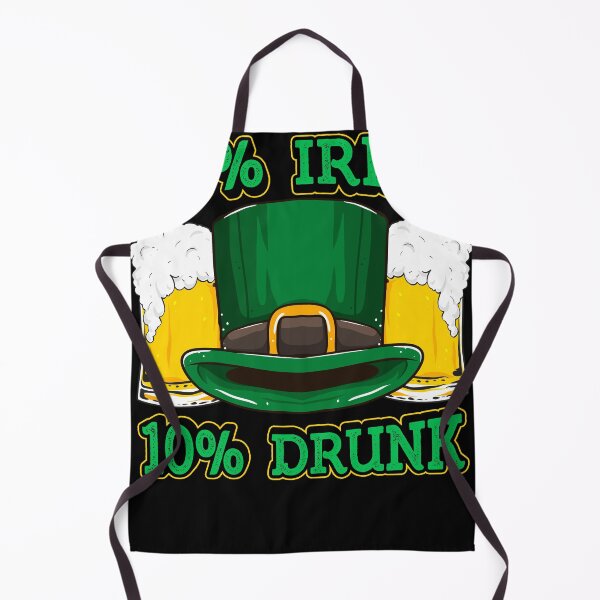Item preview, 90% Irish 10% Drunk Funny St Patricks Day Beer drinking designed and sold by Rzelemenz.