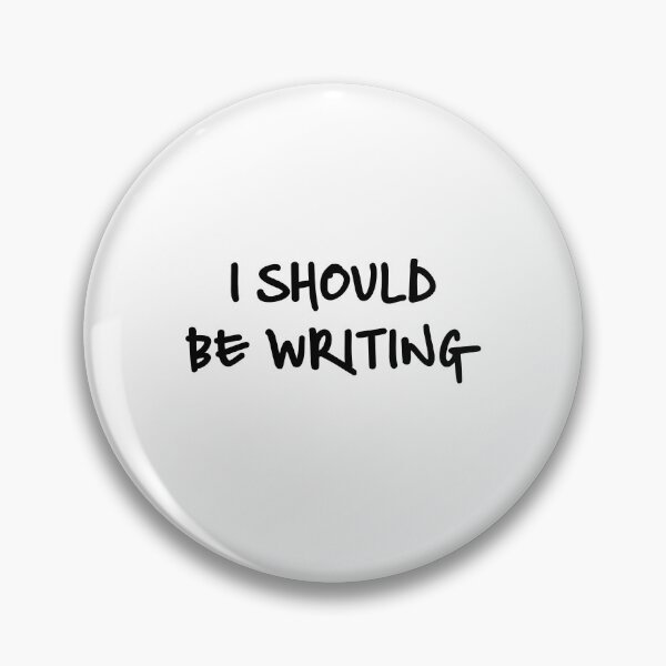 Item preview, I Should  Be Writing designed and sold by UrbaneLibra.
