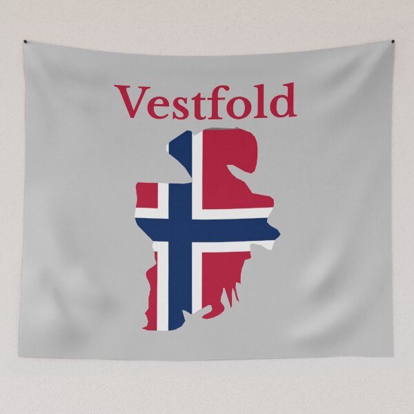 Item preview, Vestfold County Map, Norwegian County, Norway. designed and sold by marosharaf.
