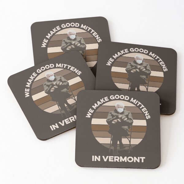 Item preview, We Make Good Mittens In Vermont Bernie Sanders Chair Meme Inauguration 2021 designed and sold by gkao.