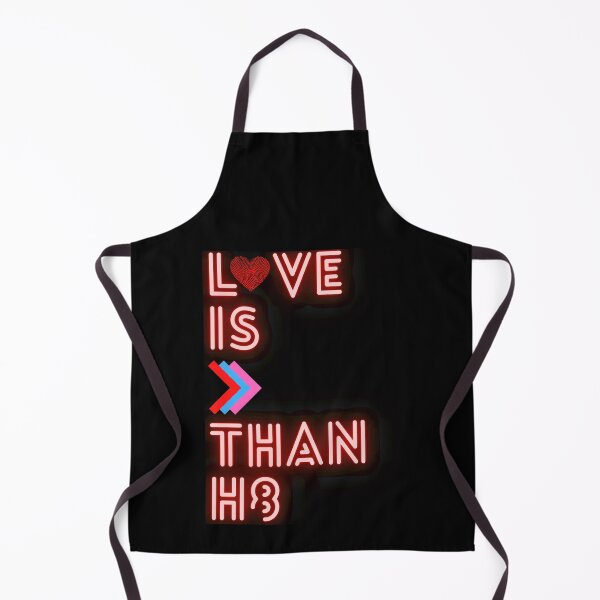 Item preview, LOVE IS GREATER THAN HATE (H8) Design designed and sold by LevelUpMerch.