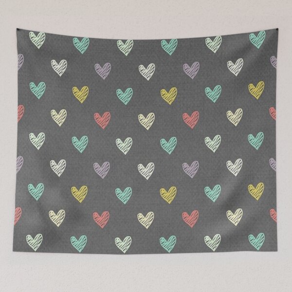 Item preview, Multicolour Heart Design designed and sold by KookDesignZ.