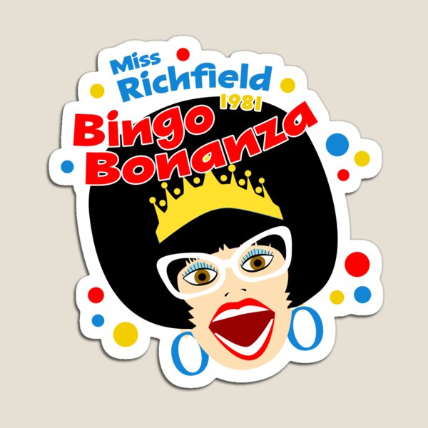 Miss Richfield 1981 Magnets Redbubble