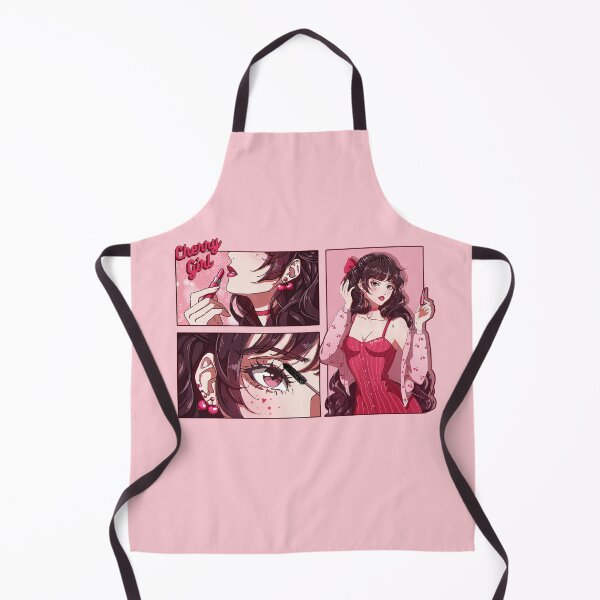 Item preview, The cherry girl makeup comic designed and sold by AnGoArt.