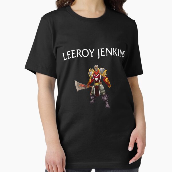Vista previa del artículo con la obra «Leeroy Jenkins», diseñado y vendido por Free Shipping ✨ TODAY ONLY!.