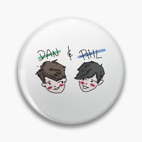 Item preview, smol dan & phil  designed and sold by annamustdie.