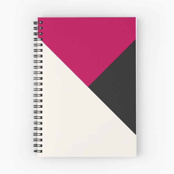 Item preview, Tricolor Geometry Pink Charcoal designed and sold by La Chic.