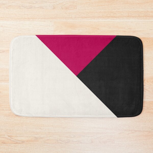 Item preview, Tricolor Geometry Pink Charcoal designed and sold by La Chic.