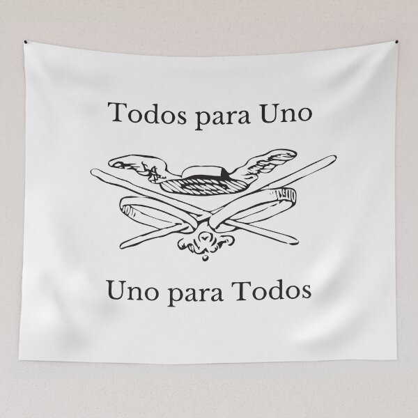 Item preview, Todos par Uno y Uno para Todos - Los Tres Mosqueteros - Alejandro Dumas designed and sold by Vintage-TM.