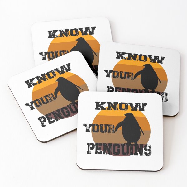 Item preview, know your penguins designed and sold by Hoffman-Design.