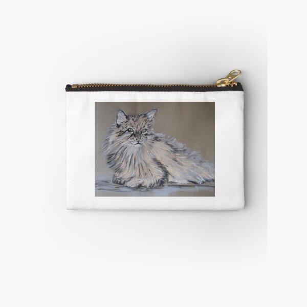 Item preview, Long-haired kitty cat designed and sold by AngelaJCartner.