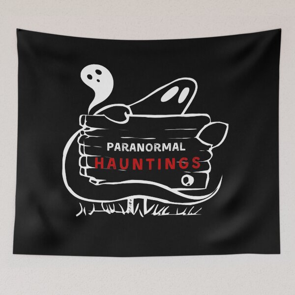 Item preview, paranormal Hauntings- Ghost Hunting  Premium T-shirt designed and sold by AmaDesigns ⭐⭐⭐⭐⭐.
