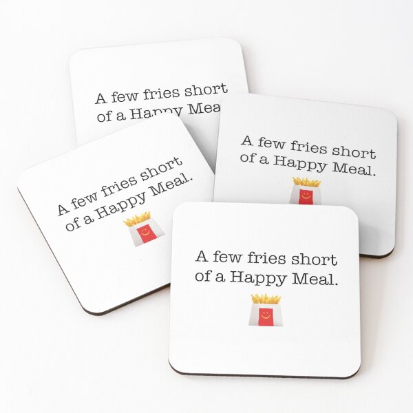 Item preview, A Few Fries Short of a Happy Meal designed and sold by ErnestJoy.