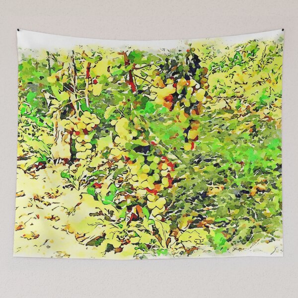 Item preview, Hortus Conclusus: bunches of white grapes designed and sold by Giuseppe Cocco.