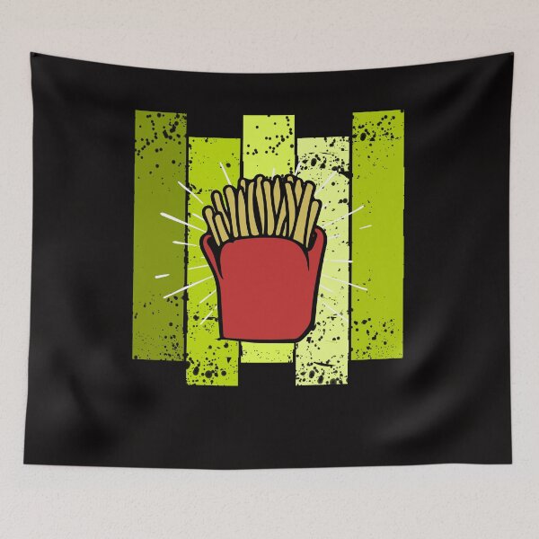 Item preview, French fries retro vintage designed and sold by Imutobi.