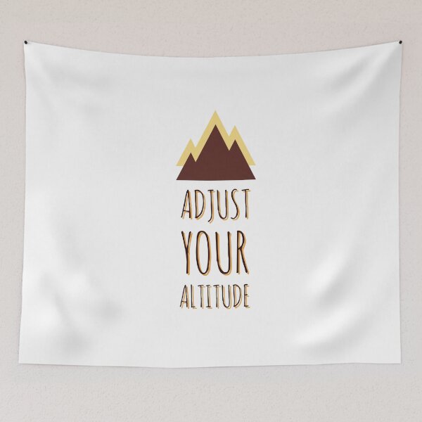 Item preview, ADJUST YOUR ALTITUDE - LOVE MOUNTAINS - MOUNTAIN LOVER  designed and sold by Tropical Blood.