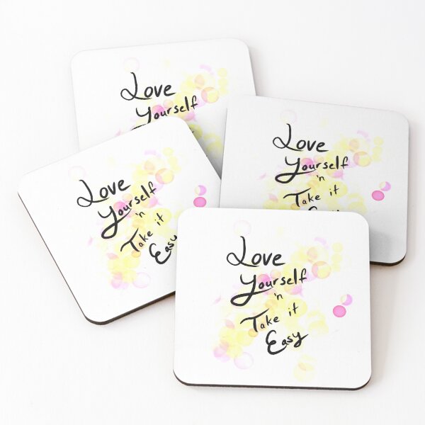 Item preview, Love Yourself ‘n Take it Easy designed and sold by ReckahFox.