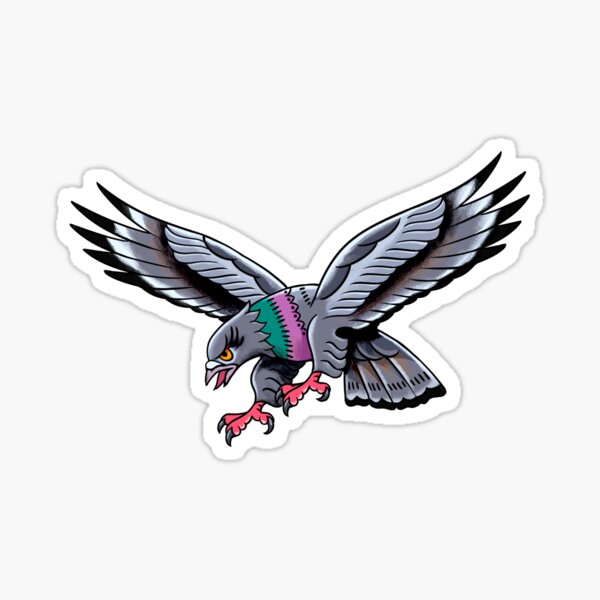 Savage Pigeon Sticker